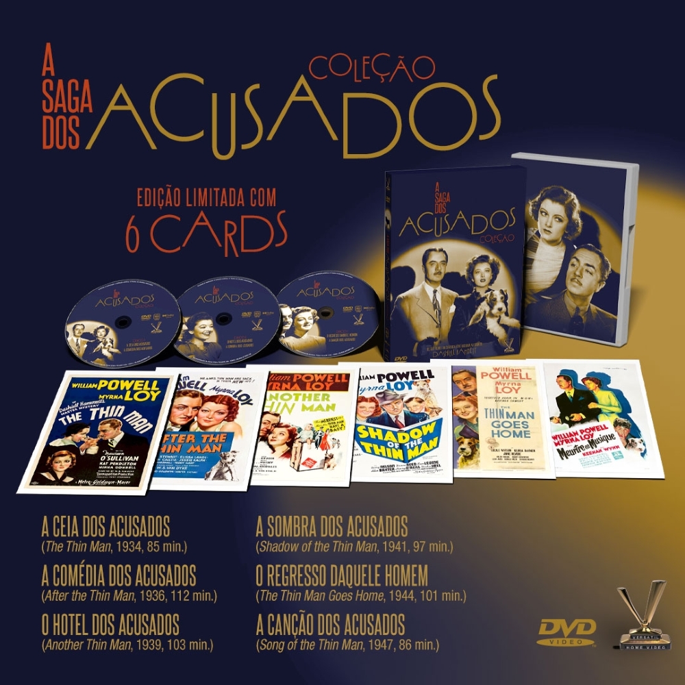 DVD - Coleção A Saga dos Acusados