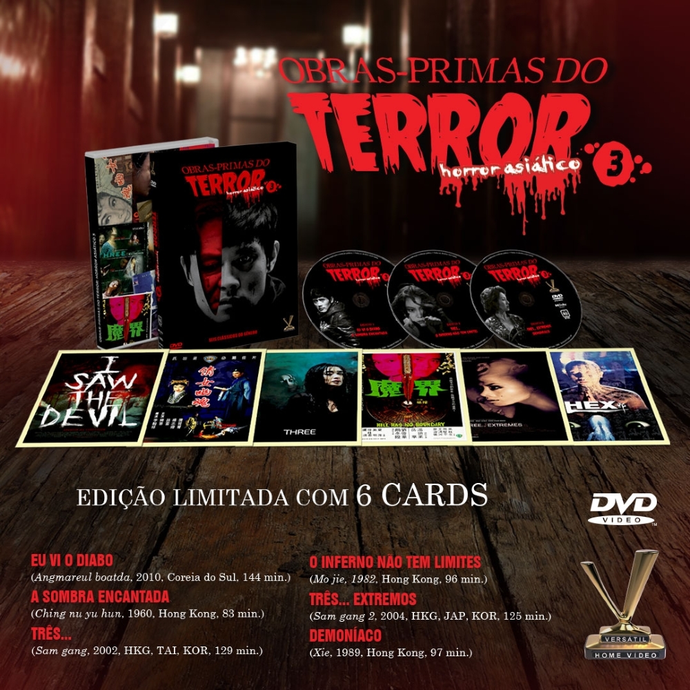 DVD - Lançamentos Pacote: Cults Asiáticos
