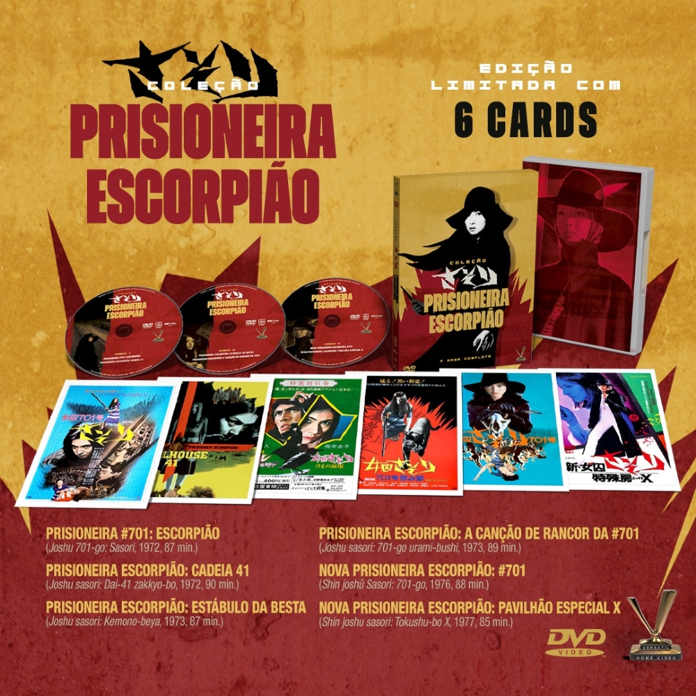 DVD - Lançamentos Pacote: Cults Asiáticos