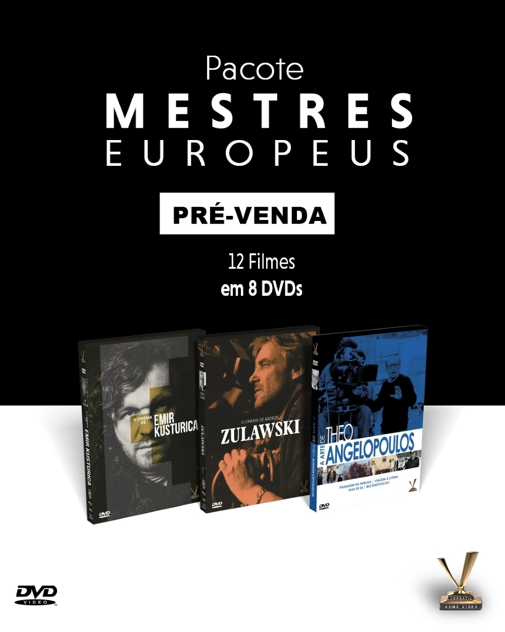 DVD - Lançamentos Pacote: Mestres Europeus