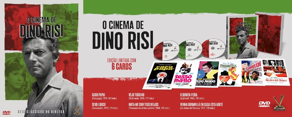Lançamentos Pacote: Clássicos Italianos (9 DVDs 18 Filmes)
