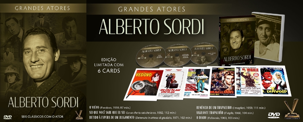 Lançamentos Pacote: Clássicos Italianos (9 DVDs 18 Filmes)